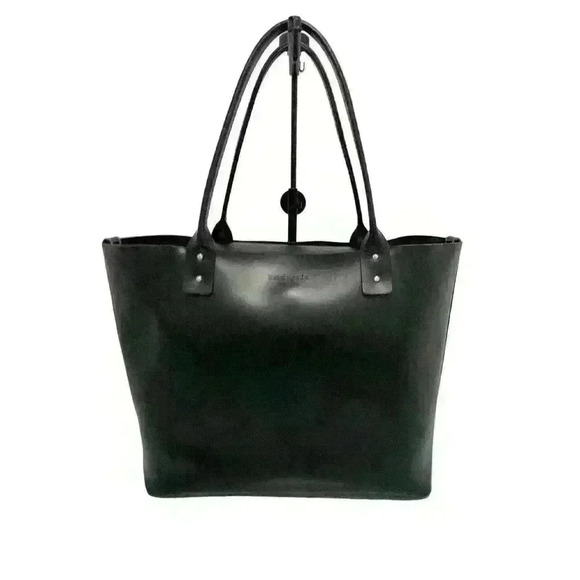 kate spade new york Handbags - Kate Spade “Have Courage” Black Leather Tote Rare
